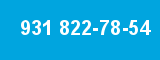 931 822-78-54 931 822-78-54